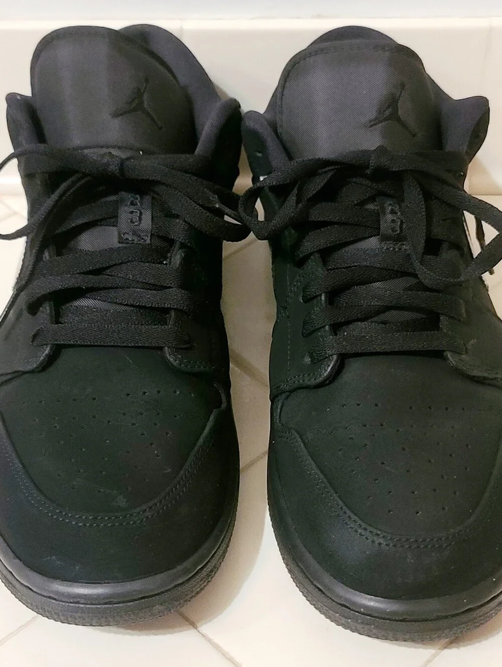 Air Jordan 1 Low Triple Black Men's  11.5